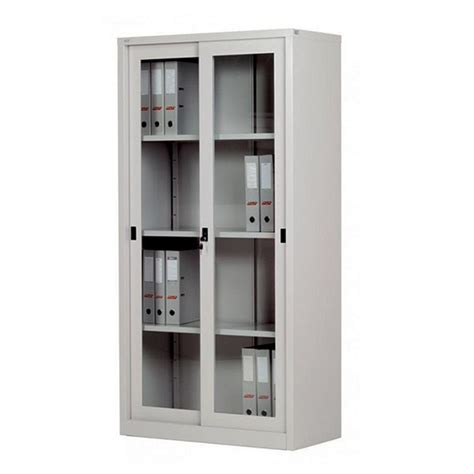 stainless steel cabinet with sliding doors|metal cabinet with glass doors.